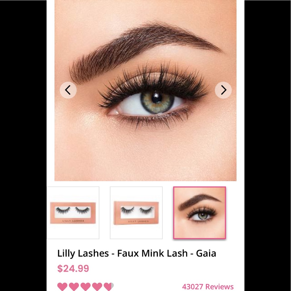 Lily Lashes in Gaia & Dual End Concealer